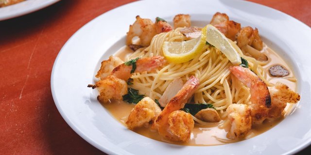 Linguine & Shrimp