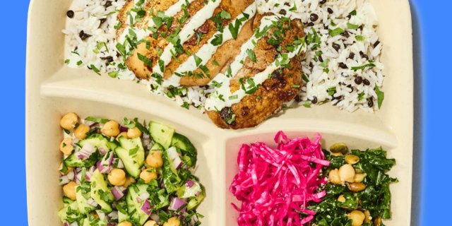 Chicken + Tzatziki Harvest Market Plate