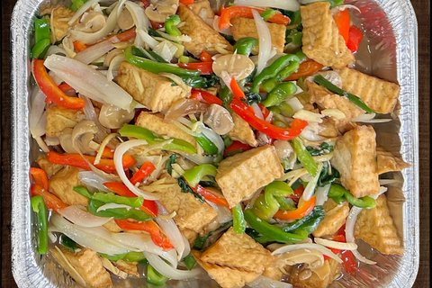 Ginger & Black Mushroom Stir-Fry