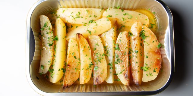Baked Lemon Potatoes