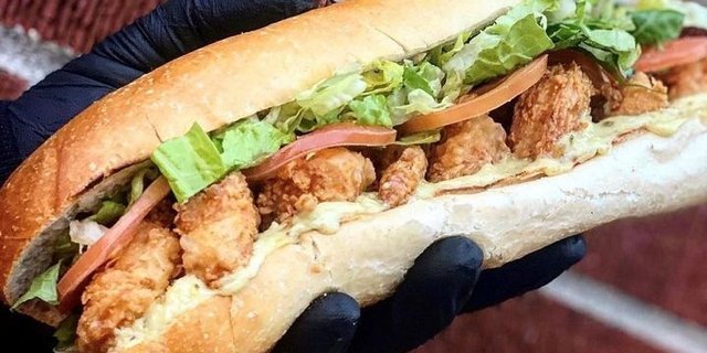 Shrimp Po' Boy