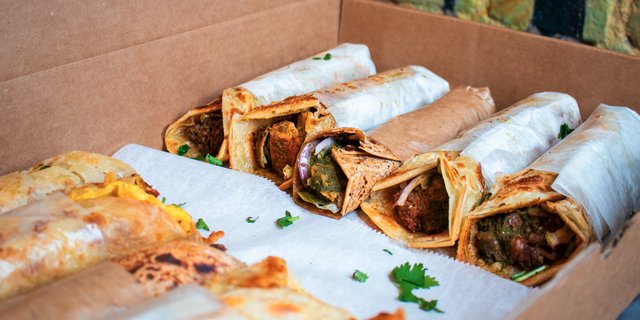 Vegetarian Roll Box