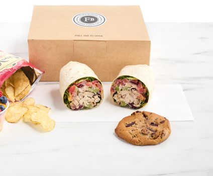 Grilled Chicken Salad Wrap Boxed Lunch