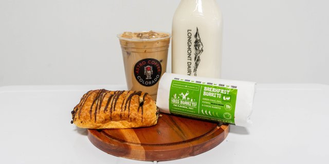 Burrito, Pastry & Chai Package