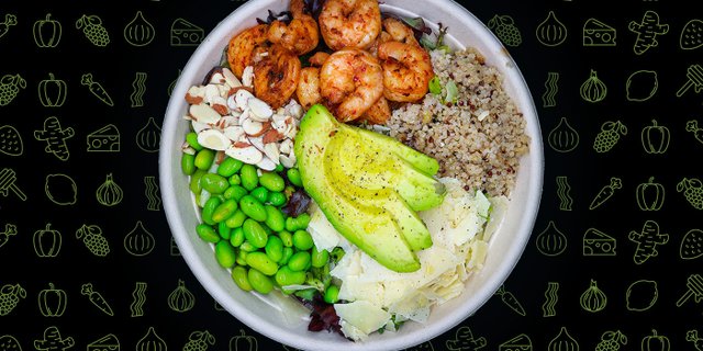 Shrimp & Grains Salad