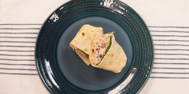 Cranberry Chicken Wrap