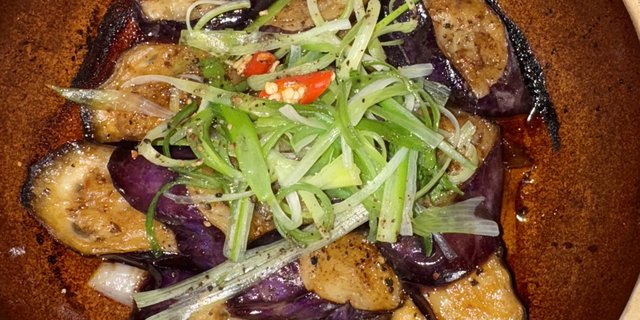 Eggplant, Tofu & Mushroom Clay Pot (Cà Tím, Đậu Hủ Và Nấm Kho Tộ)