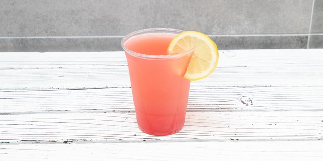 Individual Strawberry Lemonade