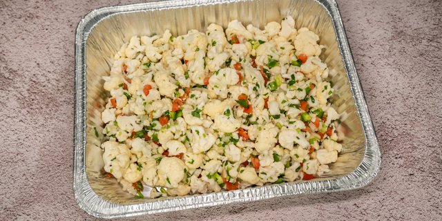 Cauliflower Ceviche w/ Tostadas