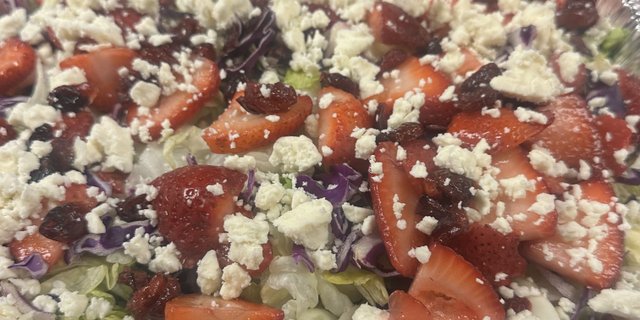 Double Berry Chicken Salad Tray