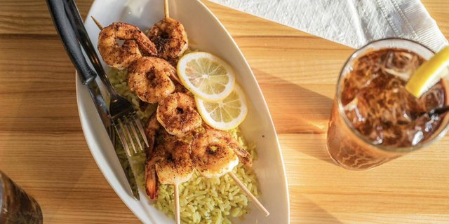 Grilled Shrimp Skewers