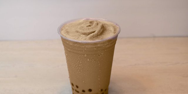 Lavender Boba Tea