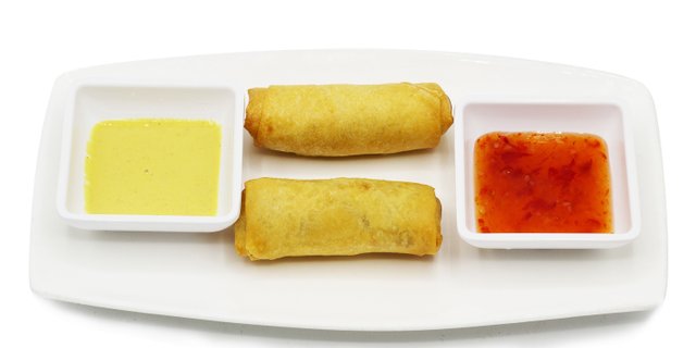 Vegetable Spring Roll Platter