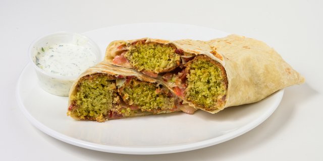 Crispy Falafel Wrap Tray