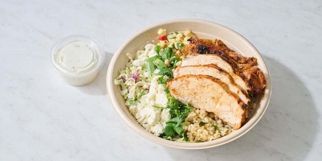 California Bowl With Chipotle Bbq Chicken