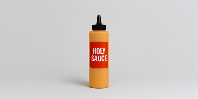 Squeeze Bottle Holy Sauce (8 oz)
