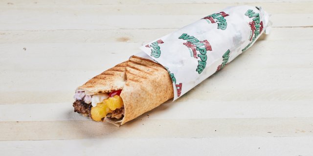 Lebanese Burger Wrap