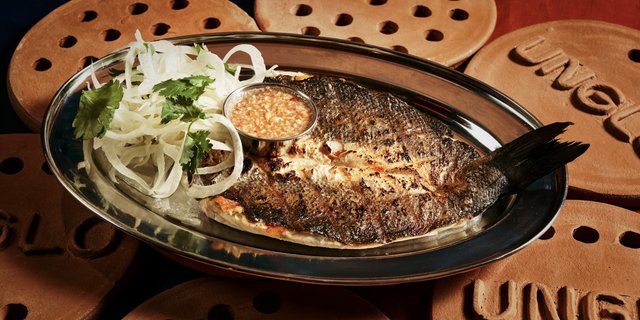 Grilled Branzino
