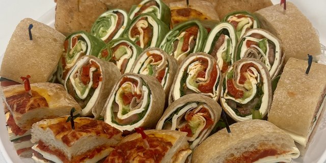 Finger Sandwich & Pinwheel Platter
