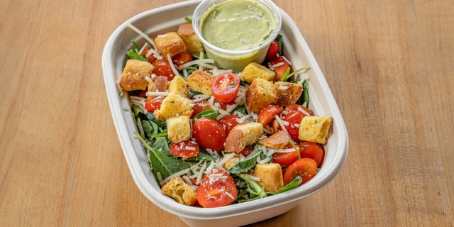 Individual Kale Caesar Salad