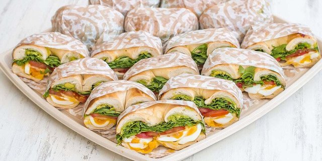 Perfect Egg Sandwich Platter