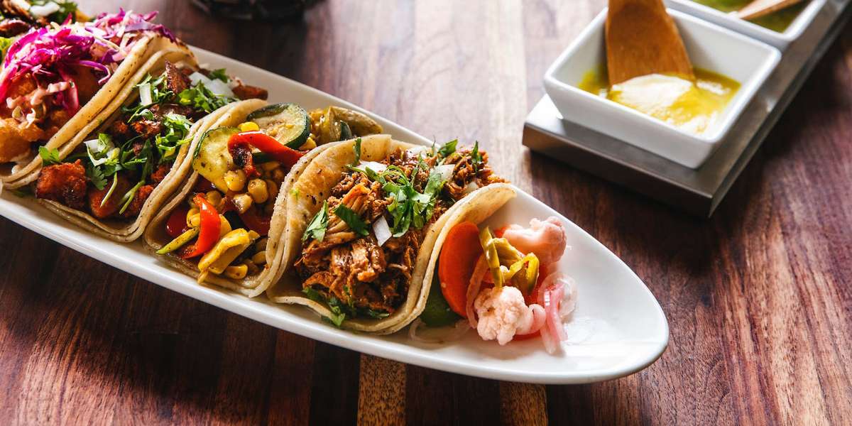 It took a trip to Mexico City to realize that tacos don't have to be relegated to street food or a corner mom 'n' pop shop. We take our tacos seriously and source our ingredients responsibly. See why we're earning raves left and right on Yelp, and treat your office to a taco bar everyone can enjoy. - Tacolicious