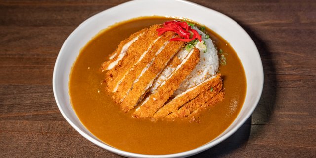 Japanese Chicken Katsu Curry Rice Bowl
