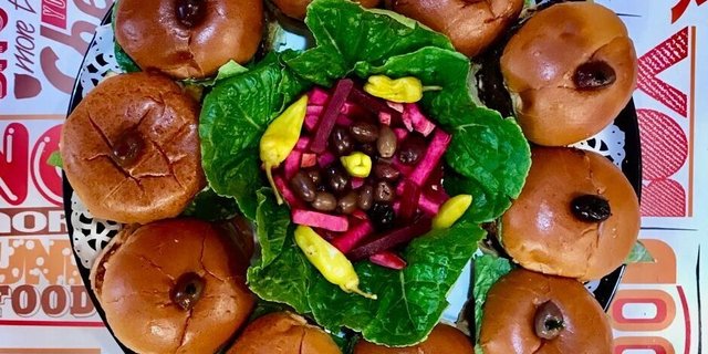 Cheeseburger Tray