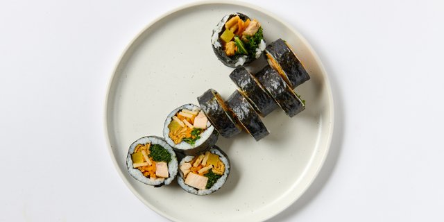 Smoked Chicken Kimbap