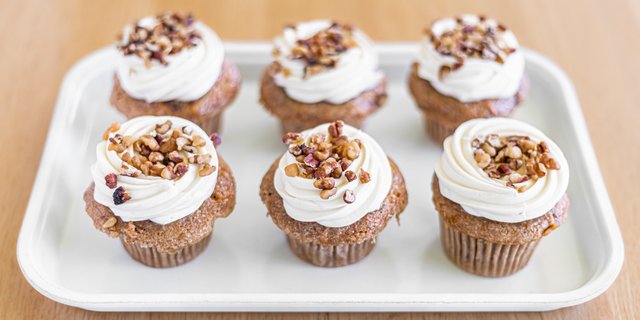 Gluten-Free Carrot Cupcakes