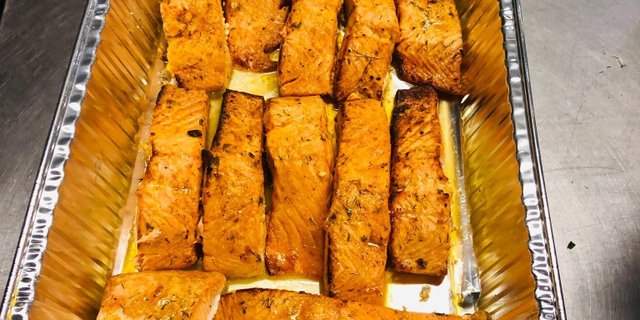 Roasted Salmon