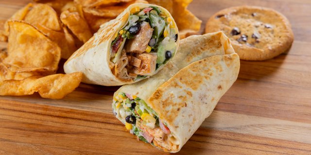 BBQ Chicken Wrap Boxed Lunch