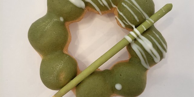 Matcha Green Tea Mochi Donut