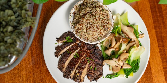 Marinated Portobello Mushroom