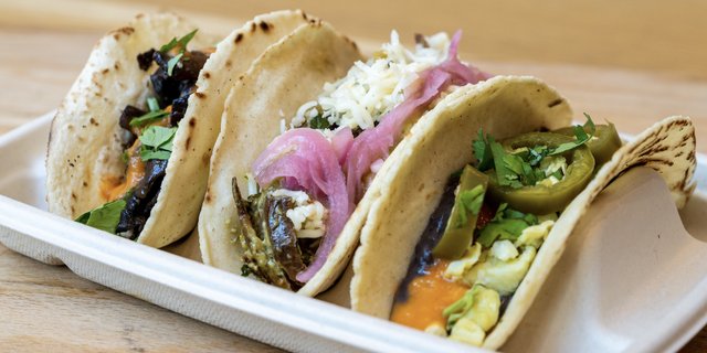 Vegan Taco Trio