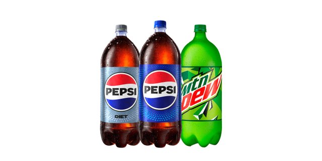 Assorted 2L Soda Bottles