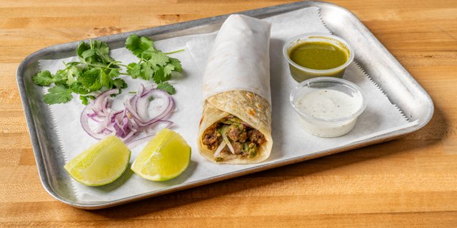 Chana Masala Roll