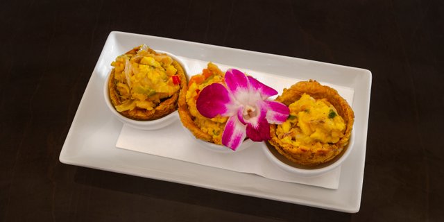 Stuffed Plantain Bites