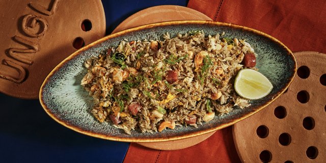 Black Olive Fried Rice