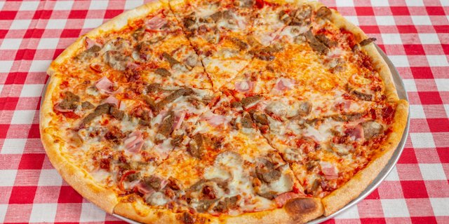 New York-Style Meat Lover's Pizza