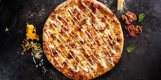 Chicken Bacon Ranch Pizza