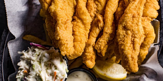 Fish Strips Boxed Lunch