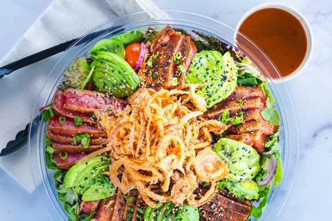 Seared Ahi Tuna Salad