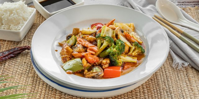 Vegetables w/ Garlic Sauce