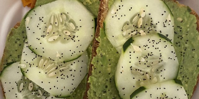 Avocado & Cucumber Toast