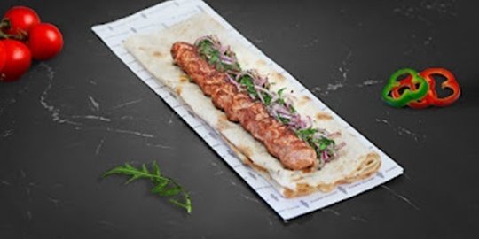 Ground Beef Kebab Wrap