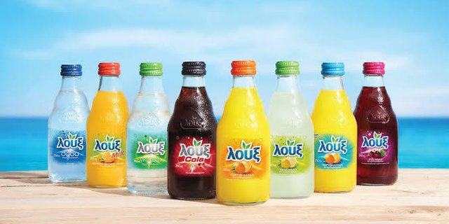Assorted Greek Sodas