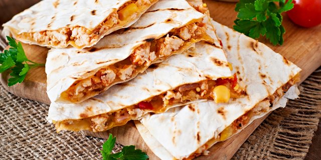 Chipotle Chicken Quesadillas