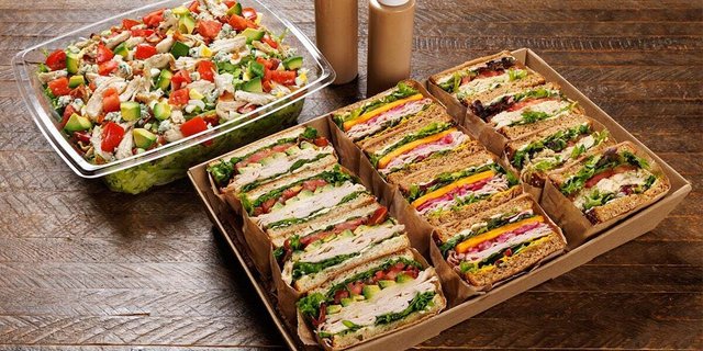 Sandwich + Salad Box