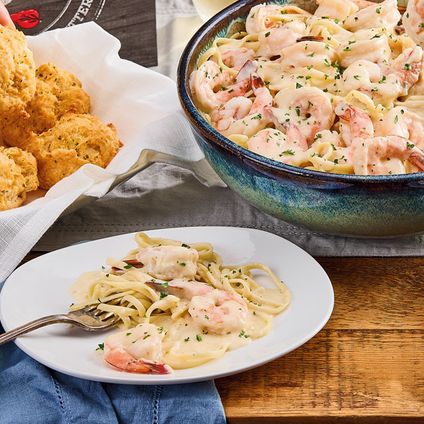 Linguini Alfredo Meal